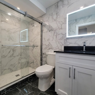 Basement bathrooms that we have done