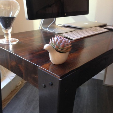 Custom Reclaimed Lumber Desk