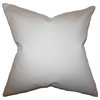 Mabel Solid Pillow Khaki 18"x18"