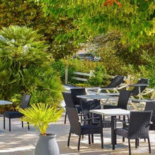 Restaurant set up outside seating space ideas
