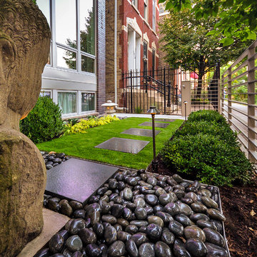 Ukrainian Village Peaceful Entrance Garden