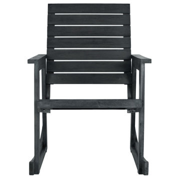 Lexie Rocking Chair Dark Slate Grey