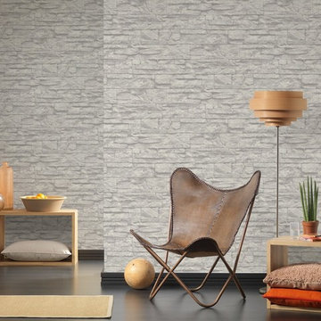 Brick Wallpaper Accent Wall