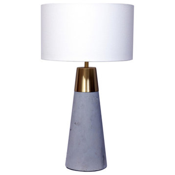 14 Inch Lamp Grey Contemporary Moe's Home