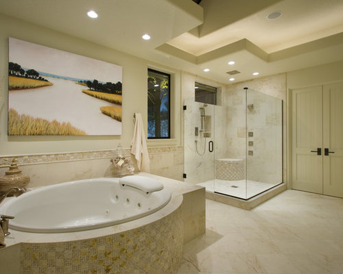 Corner Jetted Tub | Houzz