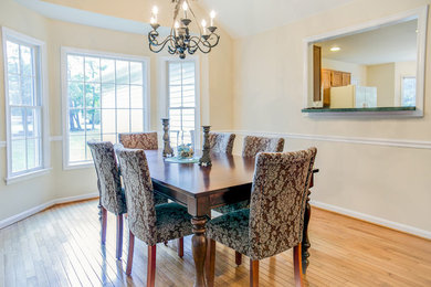 Transitional dining room photo in DC Metro