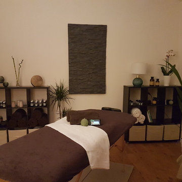 Aménagement et décoration d'un cabinet de massage bien-être