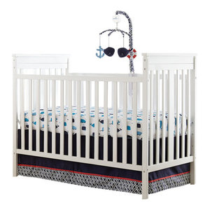 Zutano Elefant Blau 4 Piece Crib Bedding Set Contemporary Crib