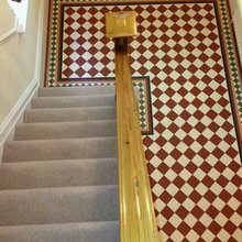 Tiled floor