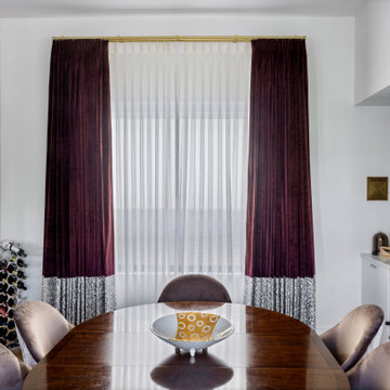 Modern Jewel Tones Townhouse Rental