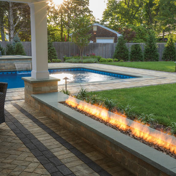 Eternal Flame. Standard pan size offered is 37" x 8"