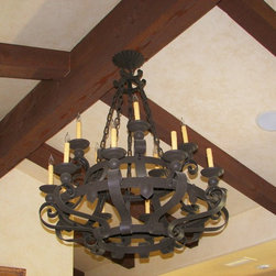 CH-143 Hand Made Iron Chandelier - Chandeliers