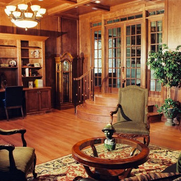Paneled Library