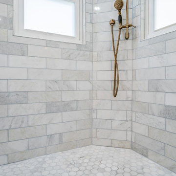 Downingtown Modern Farmhouse Master Bathroom