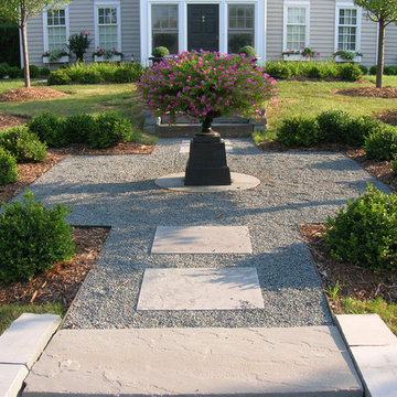 Natural Stone Landscaping including Flagstone and Bluestone Patios