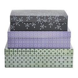 fusion storage boxes by nendo - Home Decor