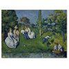 Cezanne 'The Pond' Canvas Art, 32 x 24