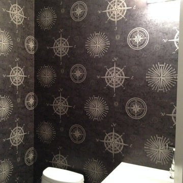 Wallpapered Bathrooms