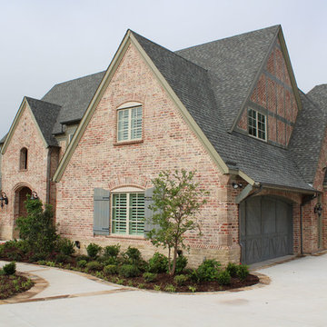 Country French Tudor Home Design