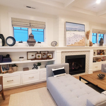 Contemporary Coastal Living Room