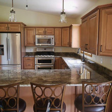 photos of autumn leaf granite