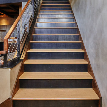 The "19th Hole" Stairs and Railing