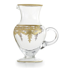Arte Italica Vetro Gold Pitcher - Pitchers