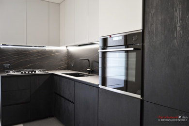 NATURAL BLACK - La cucina che veste l’ambiente con la bellezza del legno