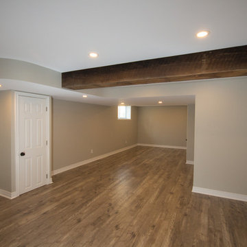 The curved bulkhead basement