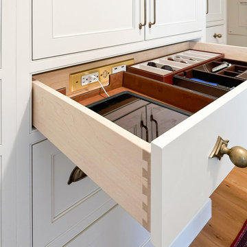 Entryway In-Drawer Outlets
