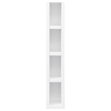 Milan Storage Cabinet, Small, Glossy White