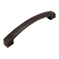 Cosmas - Cabinet Pull, 5" Hole Centers, Oil Rubbed Bronze, Set of 10 - Cabinet And Drawer Handle Pulls