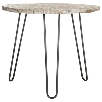 Safavieh Mindy Wood Top Dining Table, Natural