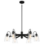 Minka Lavery - Beckonridge Six Light Chandelier, Coal - Stylish and bold. Make an illuminating statement with this fixture. An ideal lighting fixture for your home.
