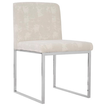 Frozen Dining Chair, Off White