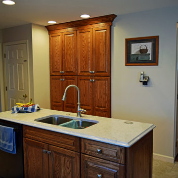 Stained Cherry Cabinets