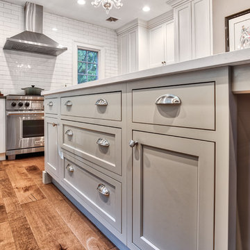 Inset Cabinetry on Island