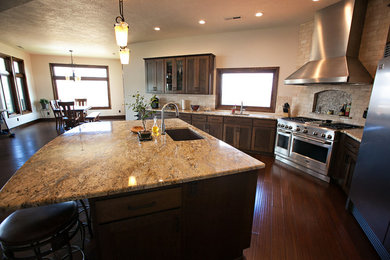Inspiration for a contemporary kitchen remodel in Seattle