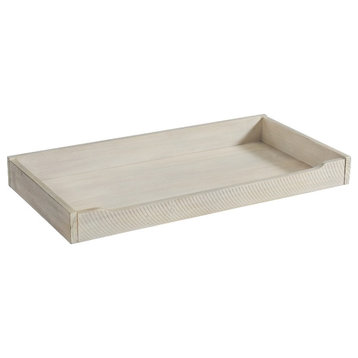 Westwood Design Beck Modern Style Wood Changer Topper in Willow Gray