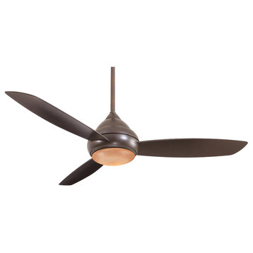 Concept I 58" LED Outdoor Ceiling Fan In Oil Rubbed Bronze Finish
