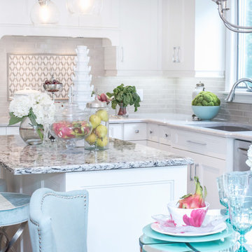 Chic White Kitchen