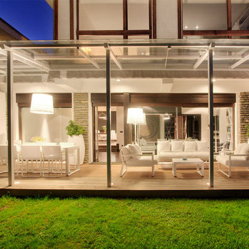 Adosado moderno con terraza y jardín