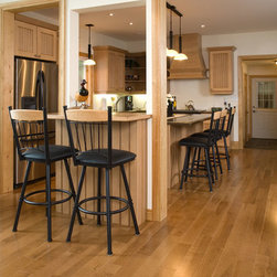 Double Island Kitchen - Hardwood Flooring