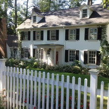 white picket fence