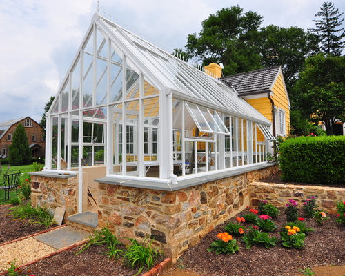 Attached Greenhouse Houzz