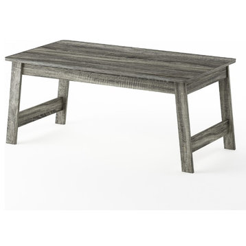 Furinno Beginning Coffee Table, French Oak Gray