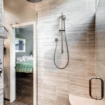 Master Bath with Tall Ceilings and an Open Feel
