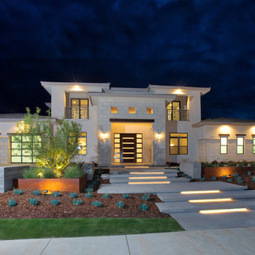 Front Elevation | Prairie-Inspired Transitional Estate