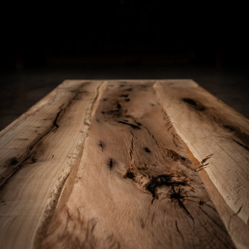Oak Trestle Table