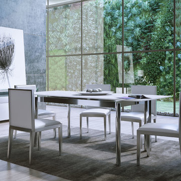 Cameron Extendable Table White